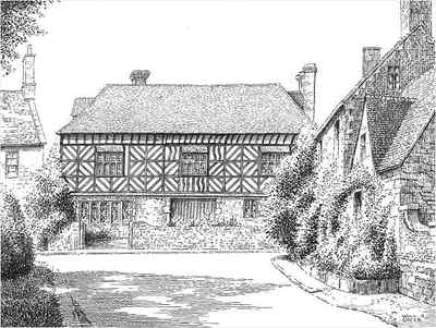 Badsey, Manor House, Worcestershire