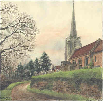 Bickenhill, church, Warwickshire