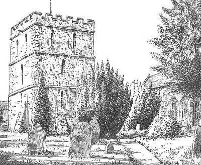 Bosbury church, Herefordshire