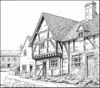 Bretford, Warwickshire, timbered house