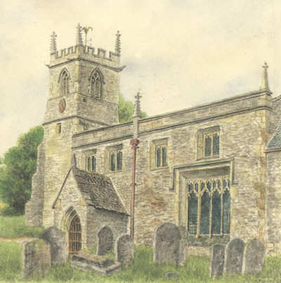 Cherington church, Warwickshire
