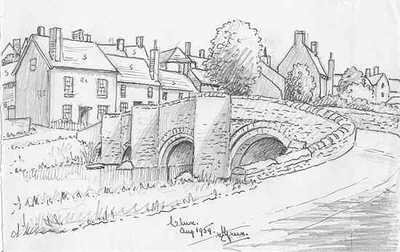 Clun, bridge, Shropshire