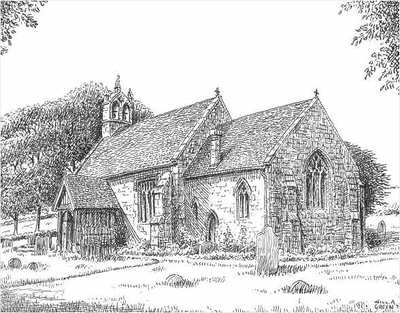 Cofton Hackett church, Worcestershire