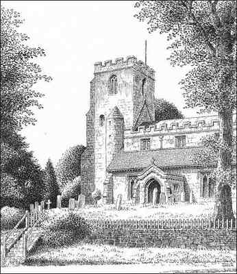 Hampton in Arden church, Warwickshire