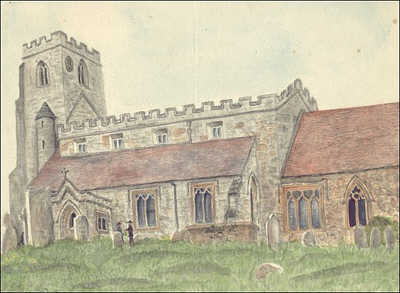 Hampton in Arden church, Warwickshire