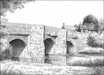 Hunningham, bridge, Warwickshire