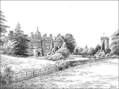 Ingestre Hall, Staffordshire