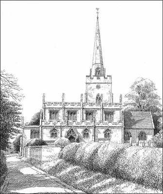 Lapworth church, Warwickshire