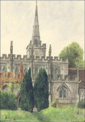 Lapworth church, Warwickshire