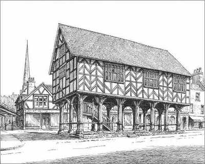 Ledbury, Market House, Herefordshire