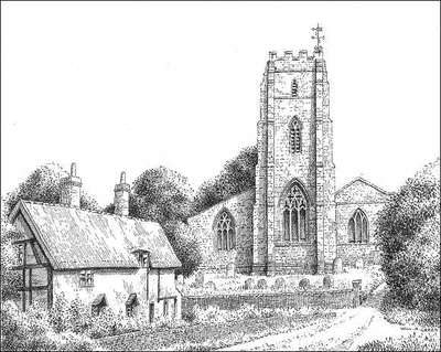 Lichfield , church, Staffordshire