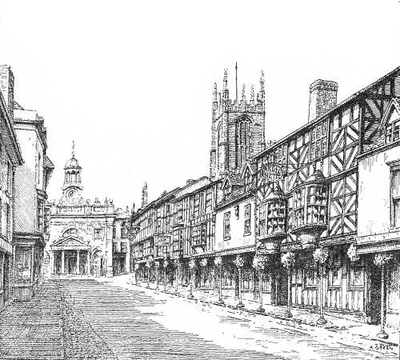 Ludlow, Broad Street, Shropshire