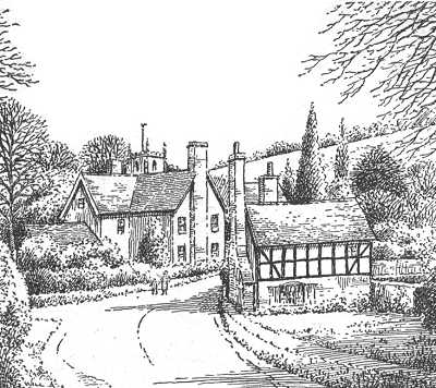 Martley, village, Worcestershire