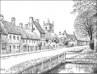 Middle Tysoe, village, Warwickshire