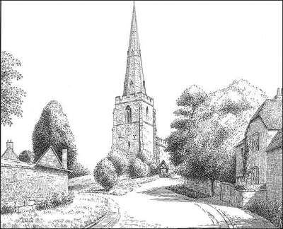Newton Regis, church, Warwickshire