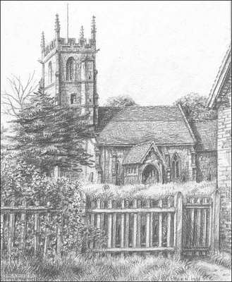 Packwood church, Warwickshire