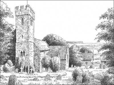 Penally church, Pembrokeshire