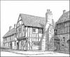 Polesworth, Warwickshire, High Street-2