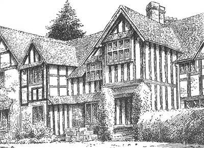 Rowington, Shakespeare Hall, Warwickshire