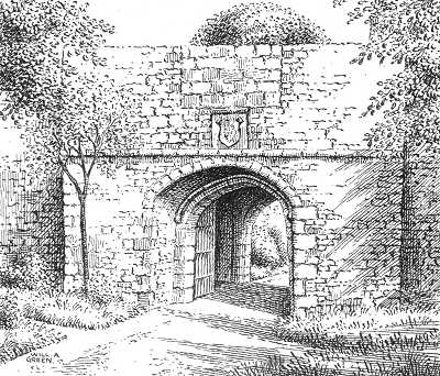 Rushall, Walsall, hall gatehouse, Staffordshire