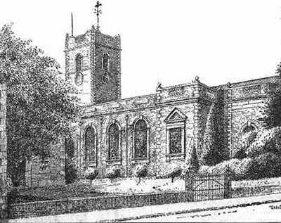 Stourbridge church, Worcestershire