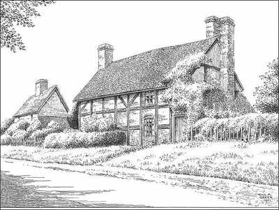 Shard End, cottages, Birmingham