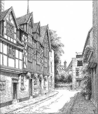 Shrewsbury, Jones' Mansion, Church Street, Shropshire