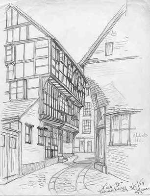 Shrewsbury, Fish Street, Shropshire