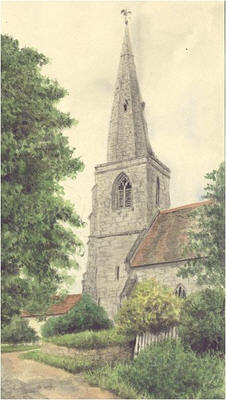 Tanworth in Arden, church, Warwickshire