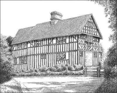 Temple Balsall, Magpie Hall, Warwickshire