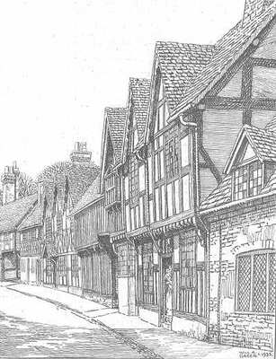 Warwick, Mill Street, Warwickshire