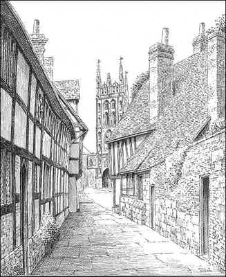 Warwick, Oaken's Passage, Warwickshire