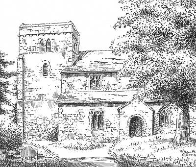 Wormleighton church, Warwickshire