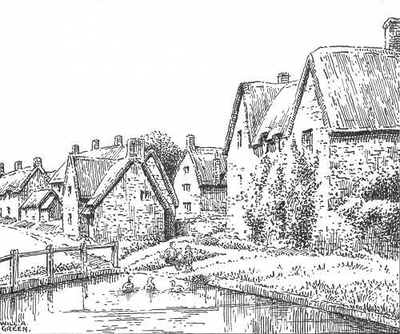 Wroxton, village, Oxfordshire